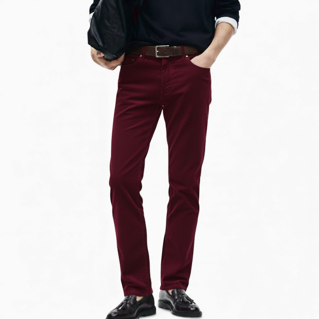 BOB Slim Fit Corduroy Pants