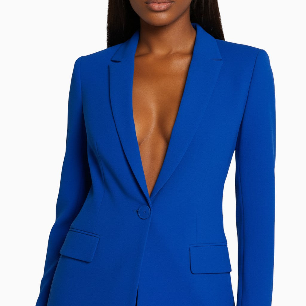 CLAIRE Slim Fit Cotton Pant Suit