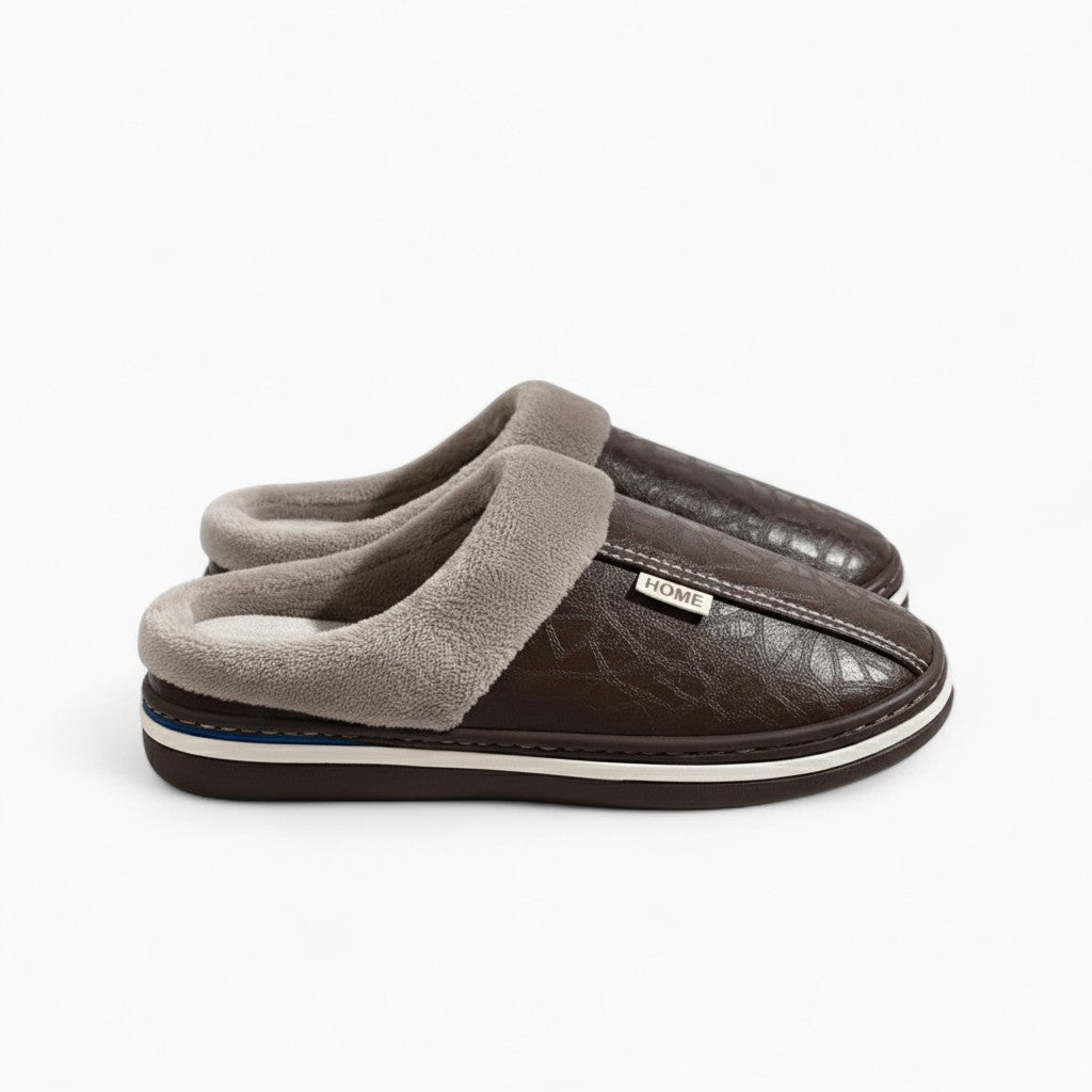 OLIVER Plush Indoor Slippers