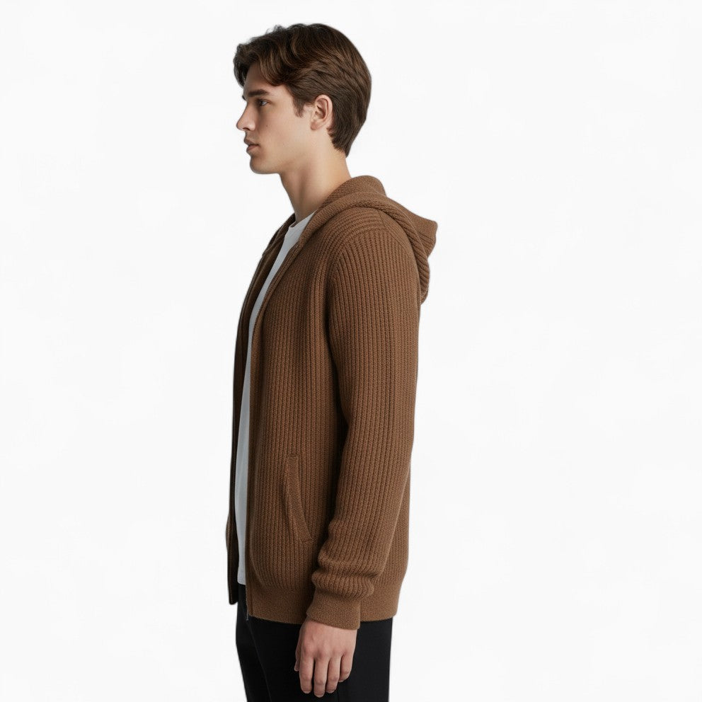 MAXIME Loose-Fit Wool Cashmere Cardigan