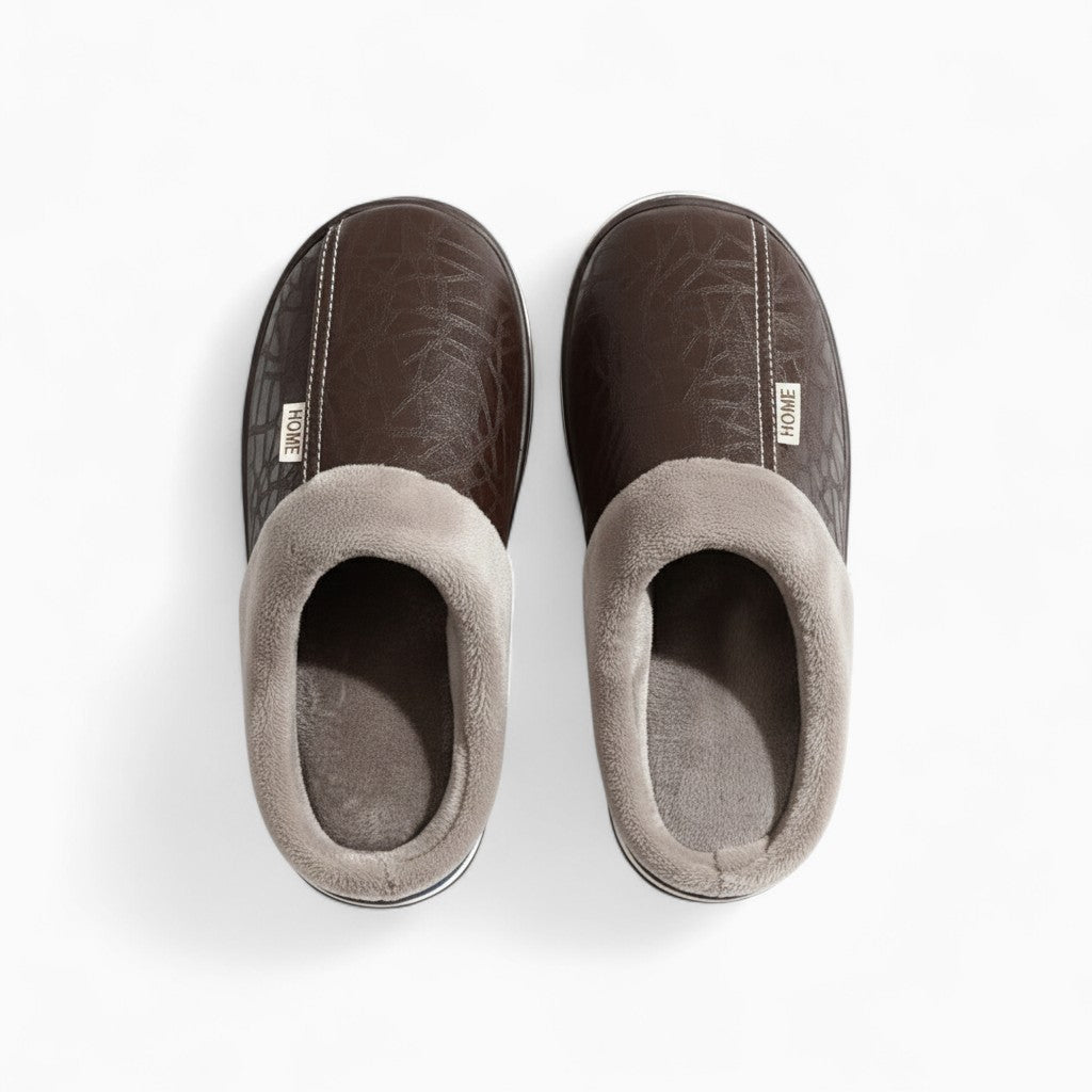 OLIVER Plush Indoor Slippers