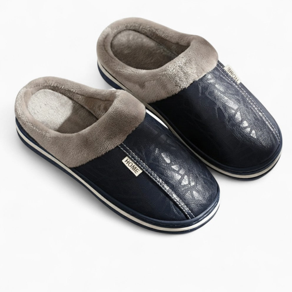 OLIVER Plush Indoor Slippers