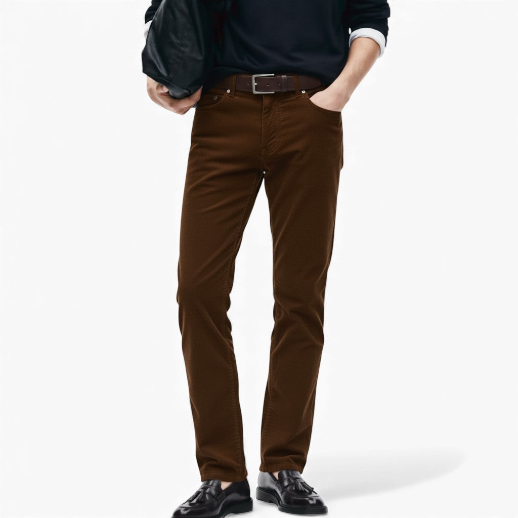 BOB Slim Fit Corduroy Pants