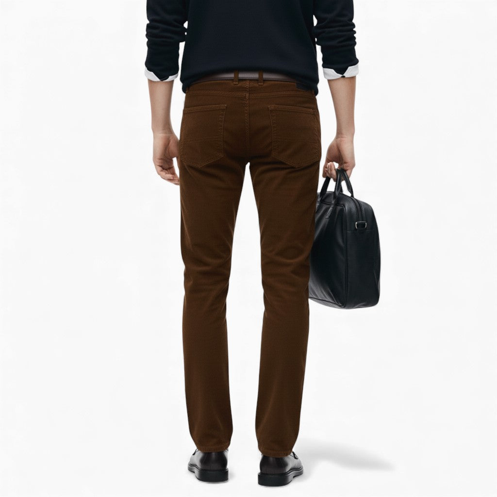 BOB Slim Fit Corduroy Pants