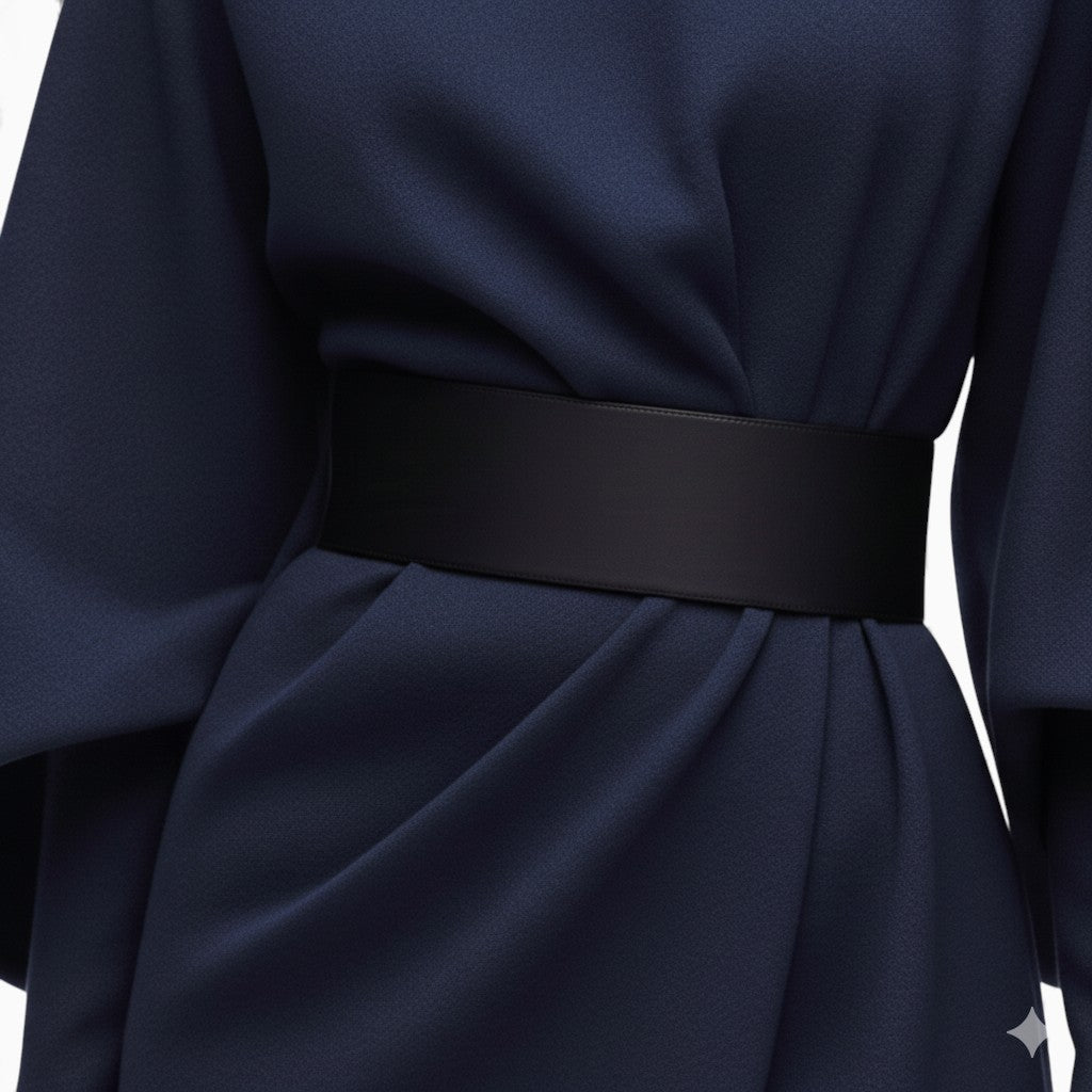 JASMINE Batwing Sleeve Ankle-Length Dress