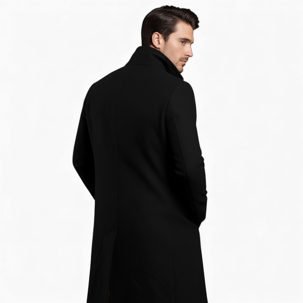 JEFFREY Slim Fit Wool Coat