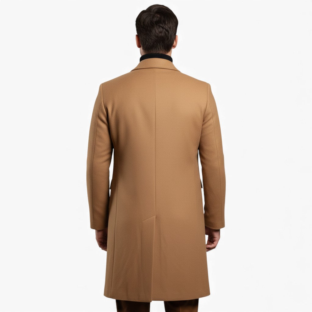 JEFFREY Slim Fit Wool Coat