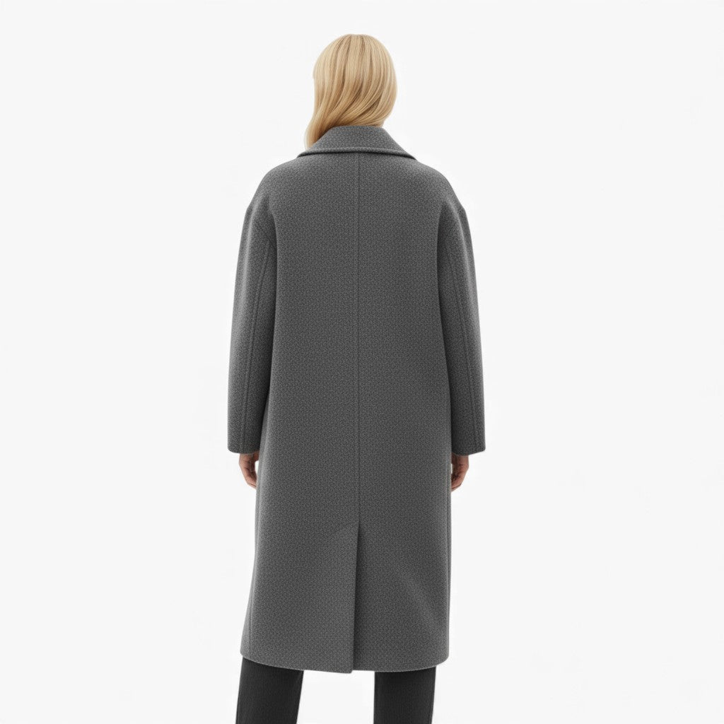 EVA Double Breasted Wool Coat