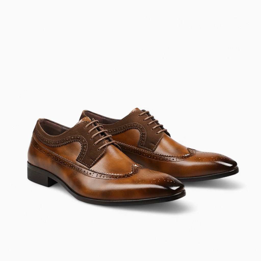 ETHAN Breathable Lace-up Brogues