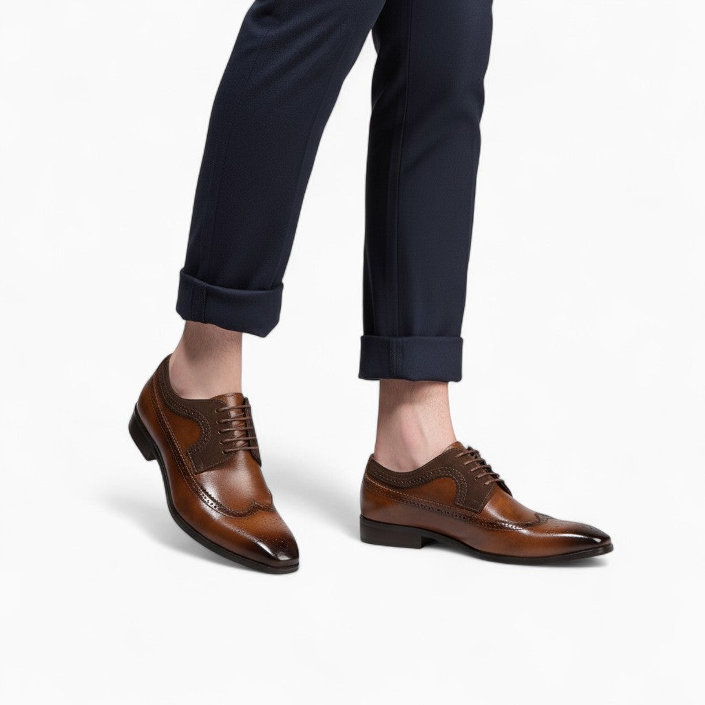 ETHAN Breathable Lace-up Brogues