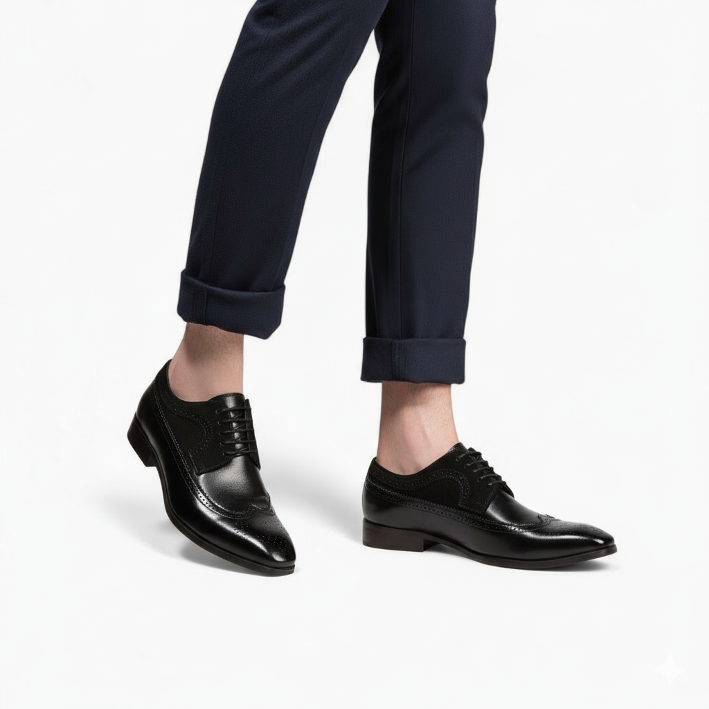 ETHAN Breathable Lace-up Brogues