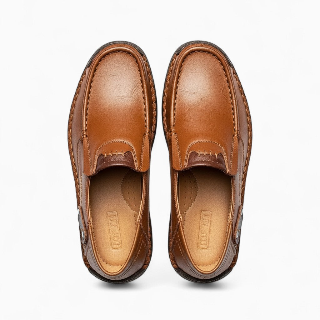 LUCAS Breathable Leather Loafers