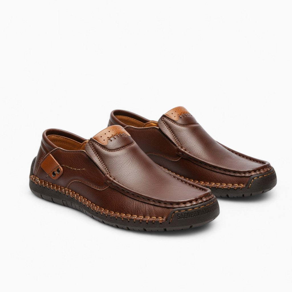LUCAS Breathable Leather Loafers