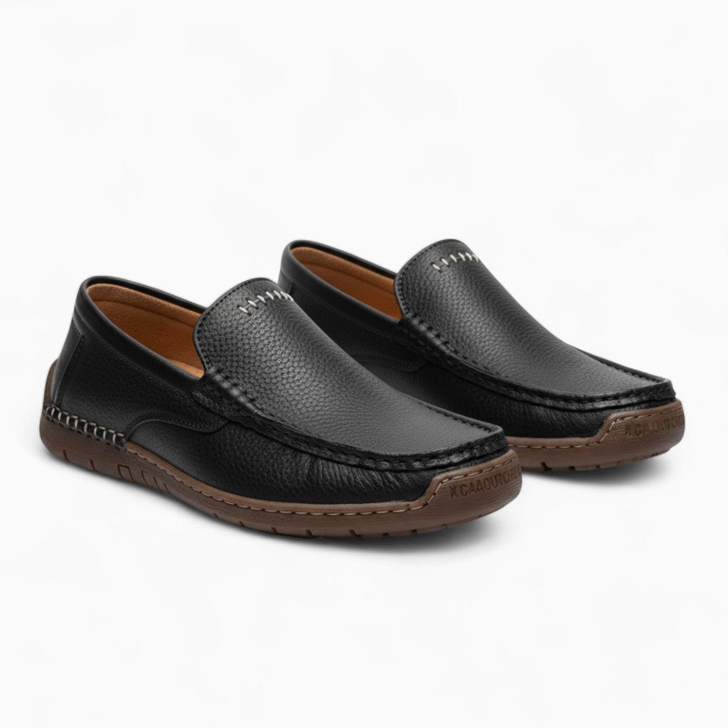 LUCAS Breathable Leather Loafers
