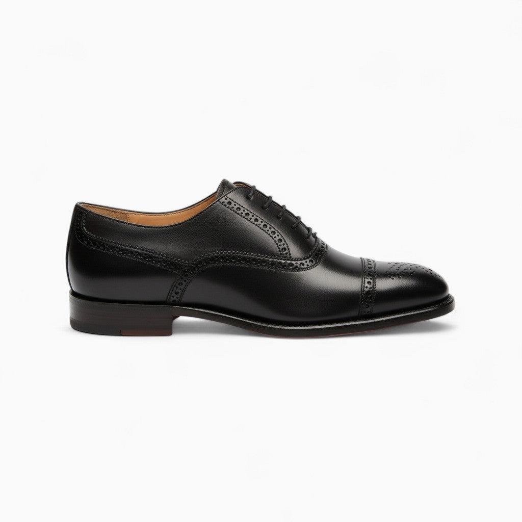 MARCUS Genuine Leather Lace-Up Shoes