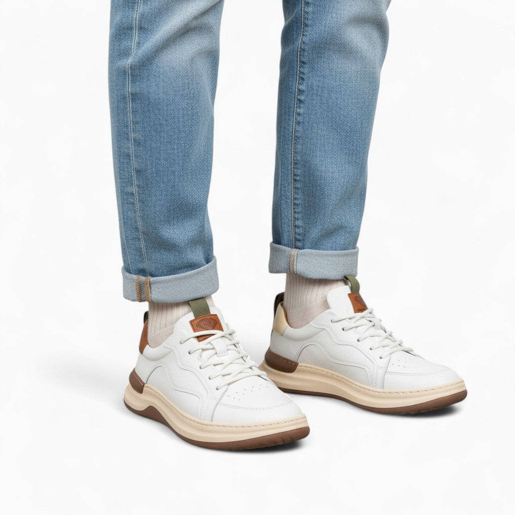 NOA Breathable Genuine Leather Shoes