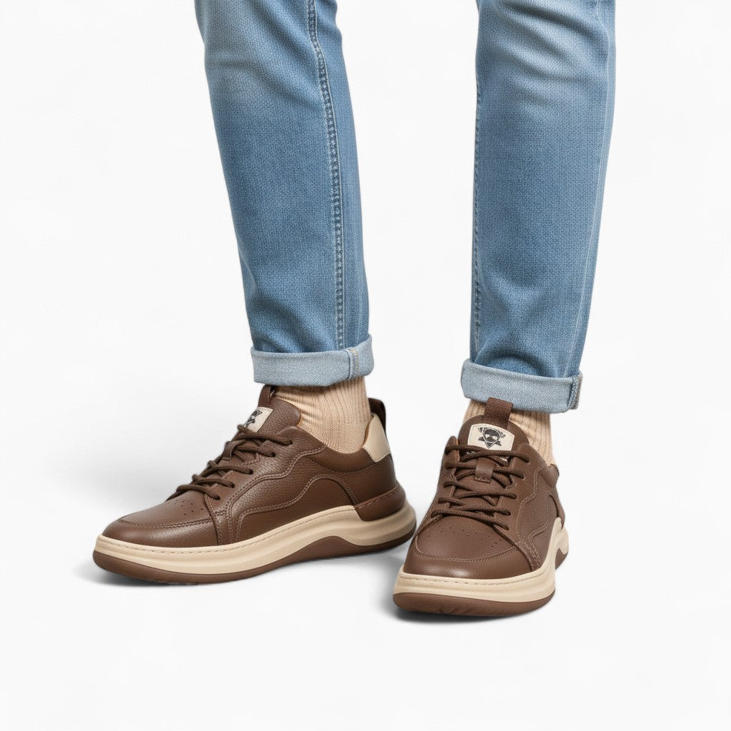 NOA Breathable Genuine Leather Shoes