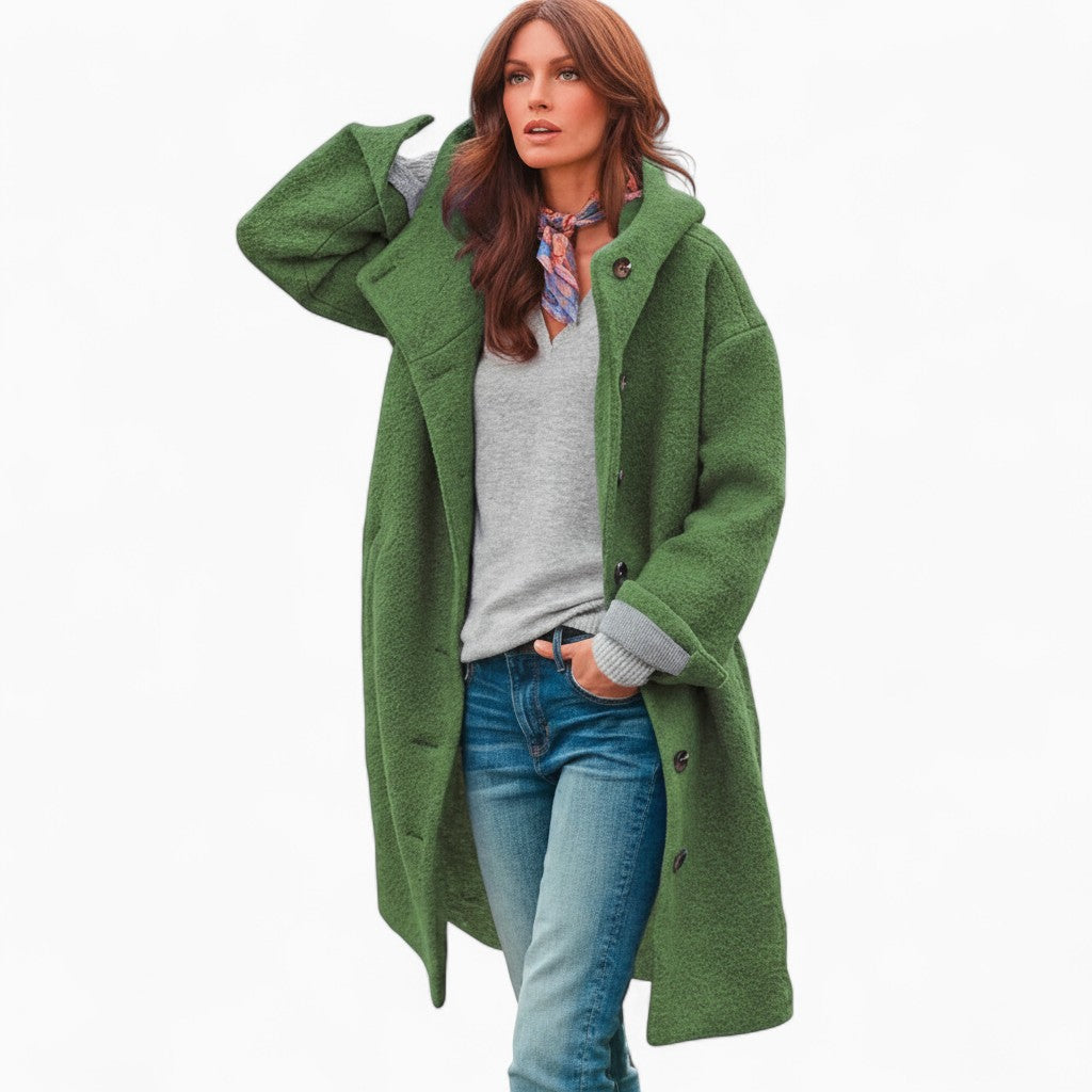 CHLOÉ Loose Hooded Coat