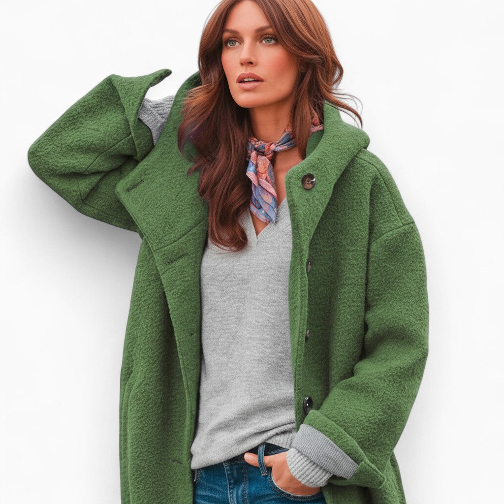 CHLOÉ Loose Hooded Coat