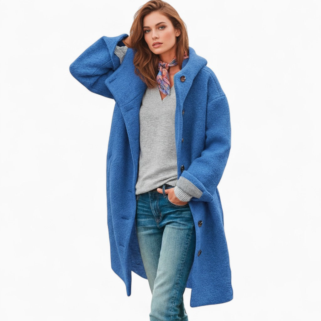 CHLOÉ Loose Hooded Coat