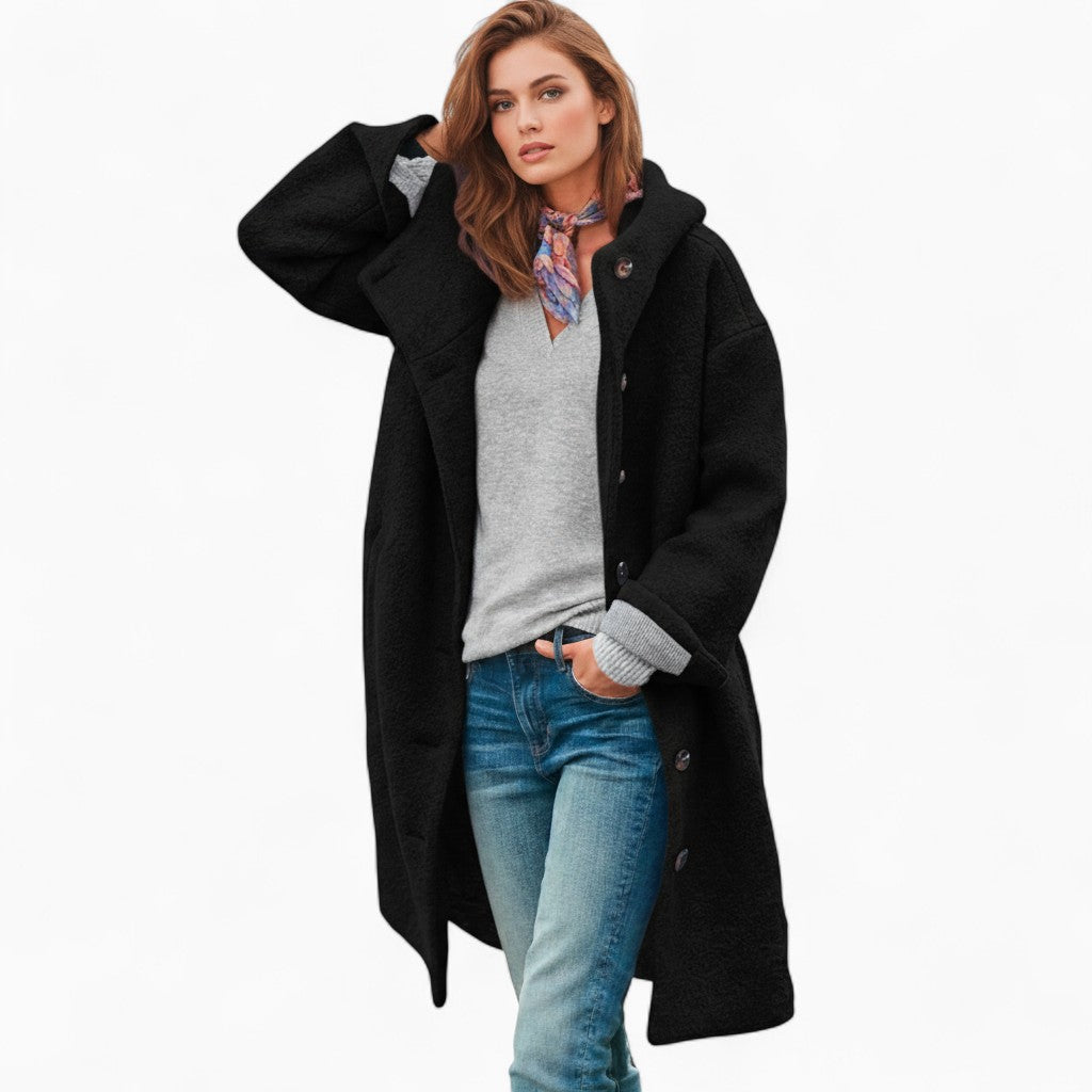 CHLOÉ Loose Hooded Coat