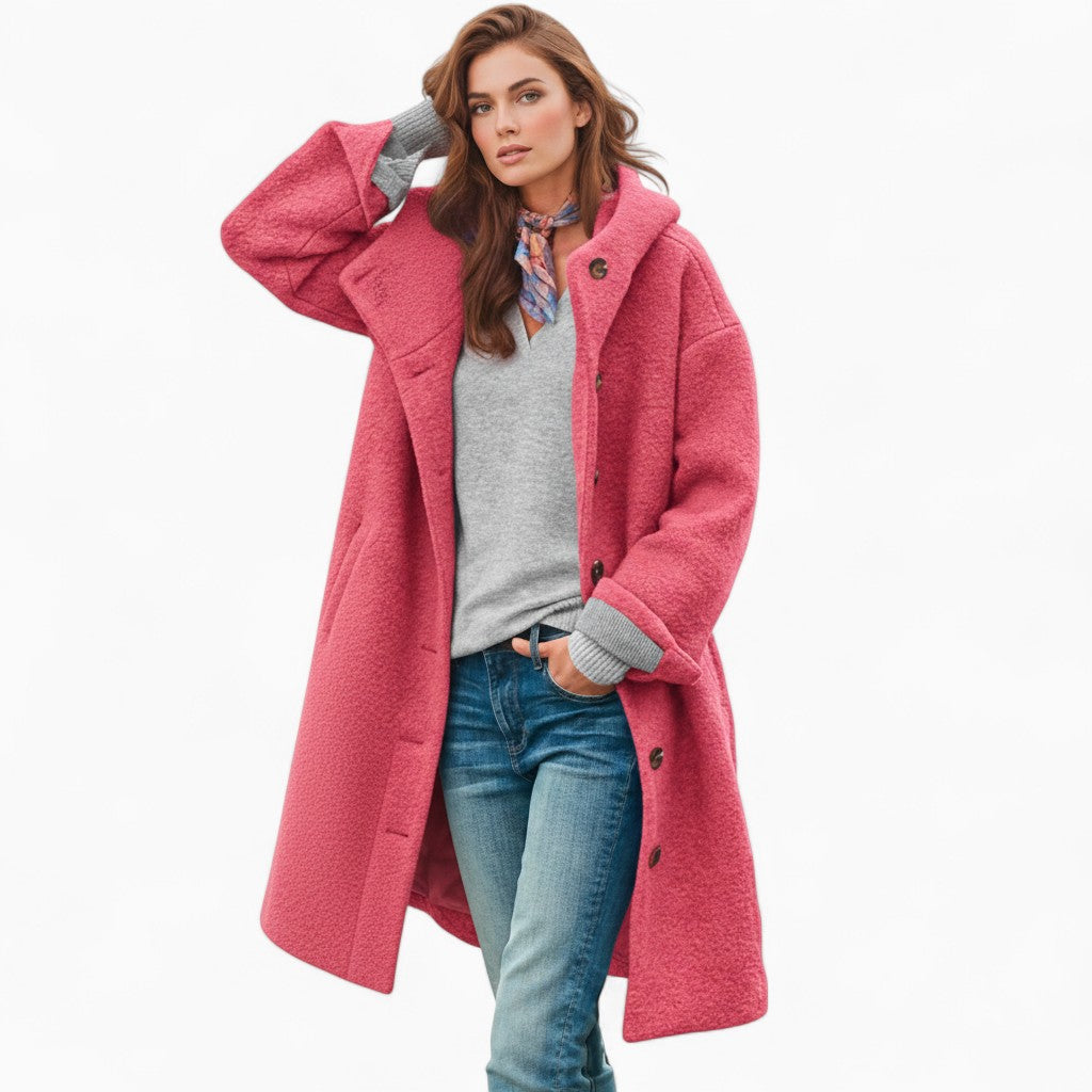 CHLOÉ Loose Hooded Coat