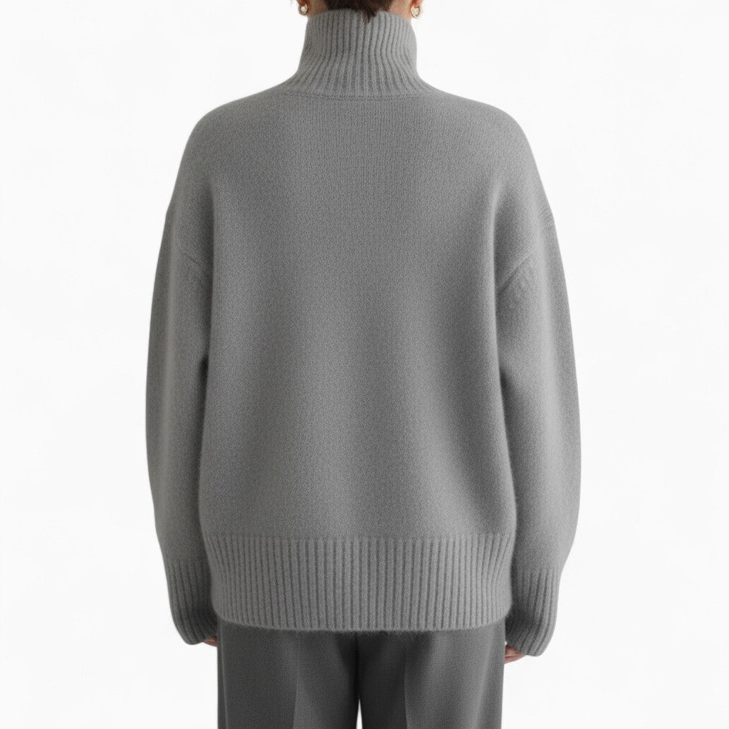 ISABELLA Loose Fit Turtleneck Sweater