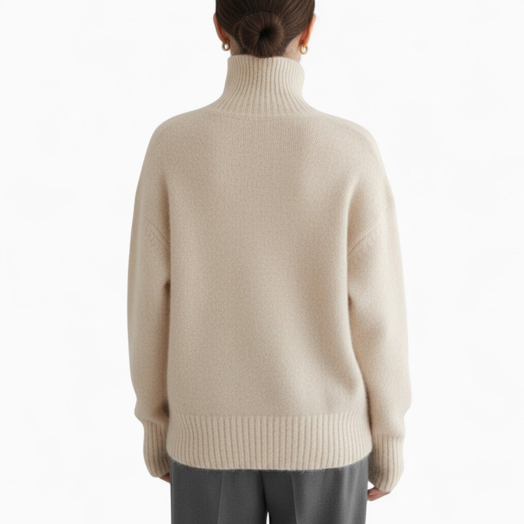 ISABELLA Loose Fit Turtleneck Sweater