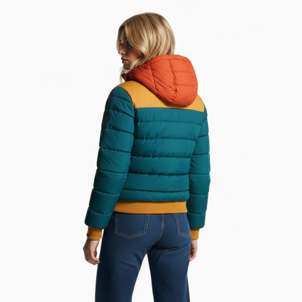 ELSA Casual Puffer Jacket with Hood