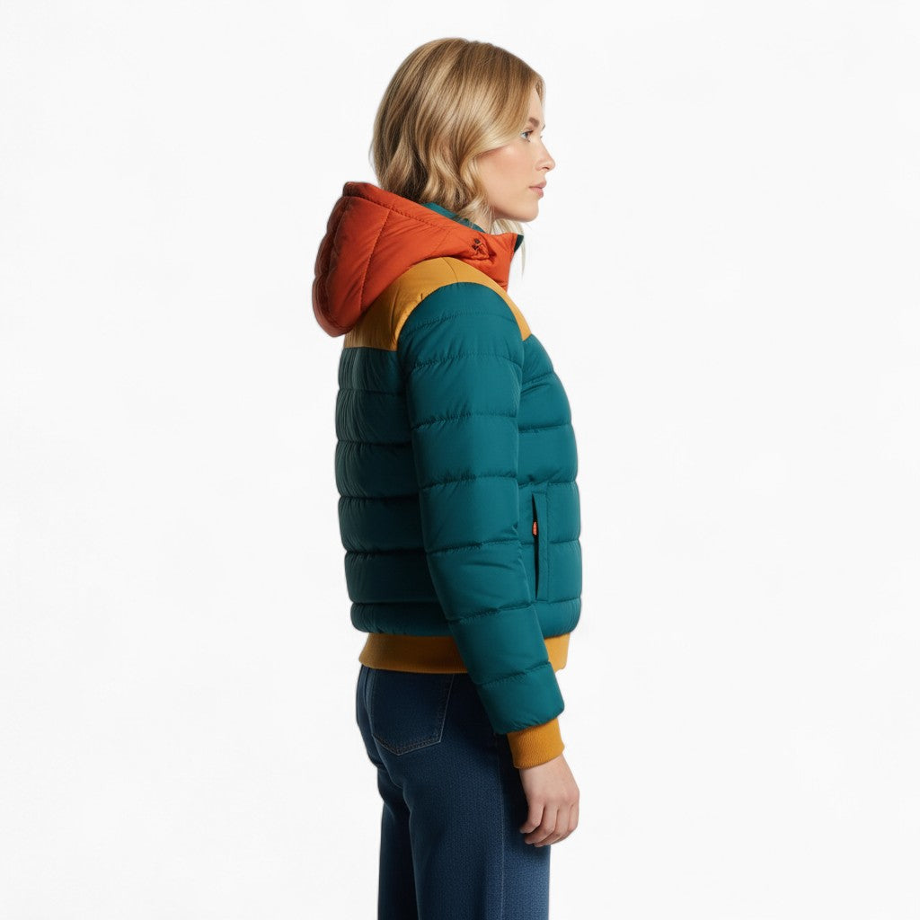 ELSA Casual Puffer Jacket with Hood