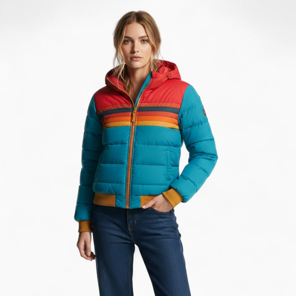 ELSA Casual Puffer Jacket with Hood