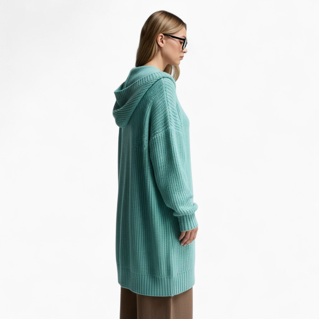 VALENTINA Loose V-Neck Cardigan