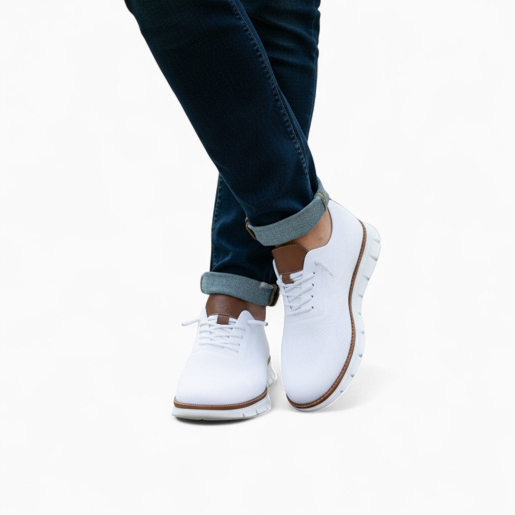 JULIEN Lace-Up Breathable Trainers