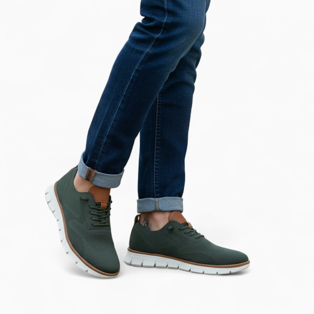 JULIEN Lace-Up Breathable Trainers