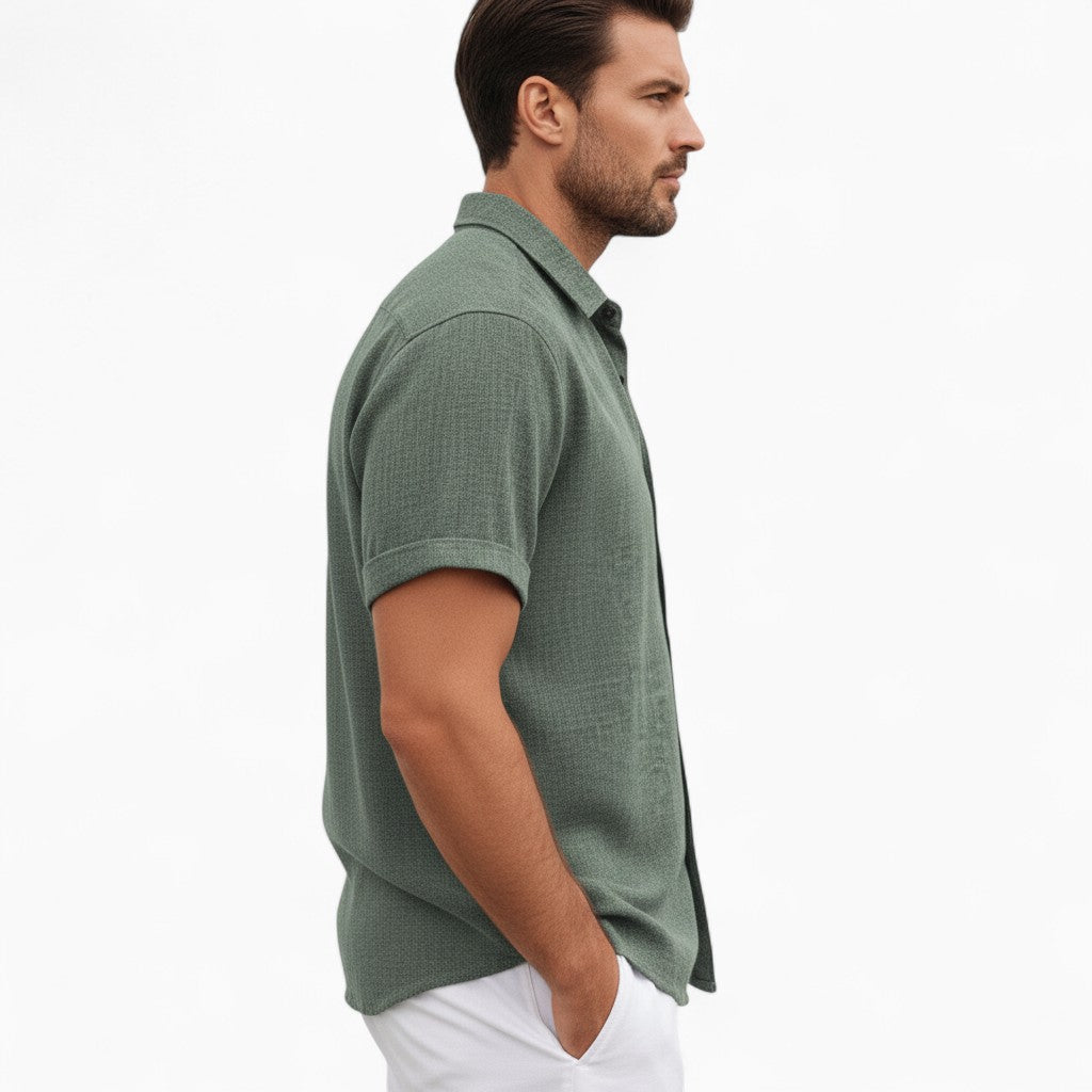 AIDEN Casual Linen Shirt