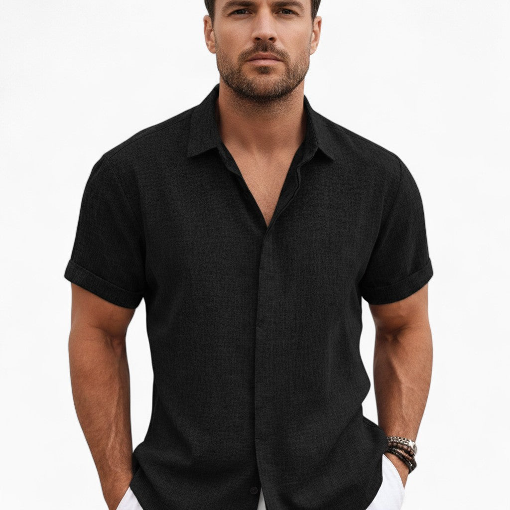 AIDEN Casual Linen Shirt