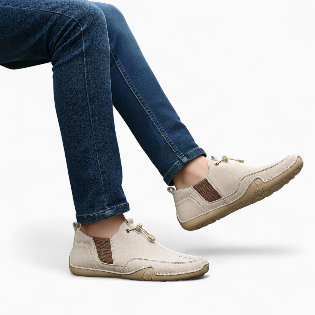 LORENZO Genuine Leather Boat Shoes