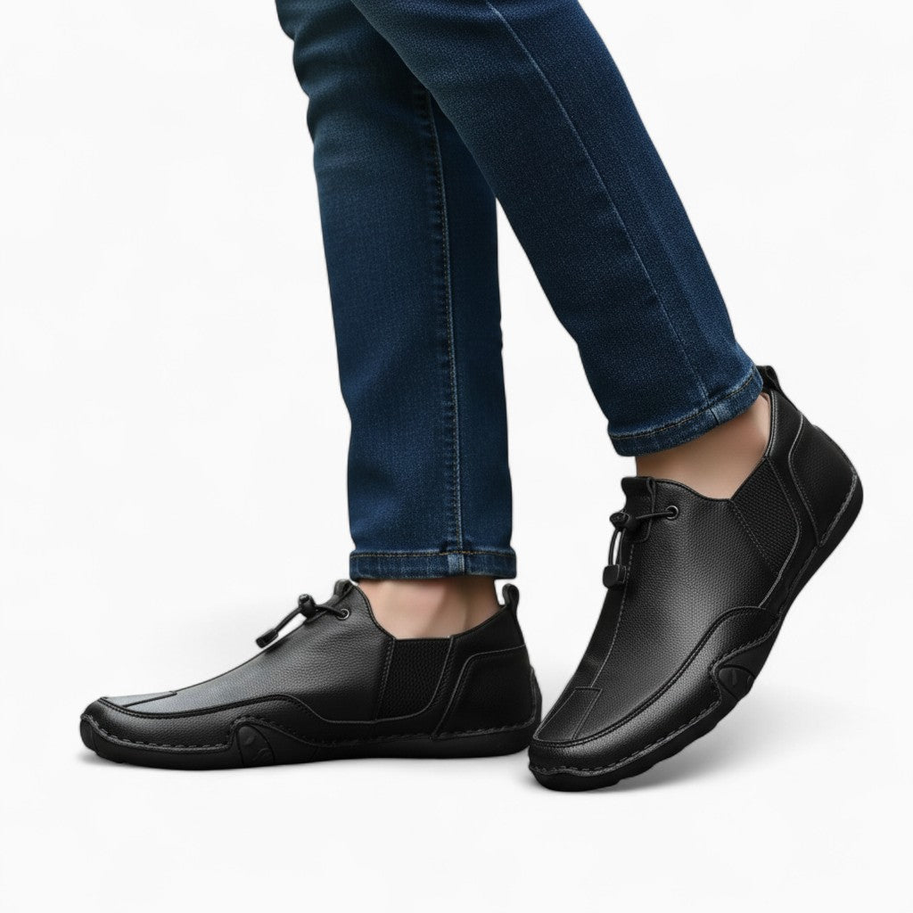 LORENZO Genuine Leather Boat Shoes