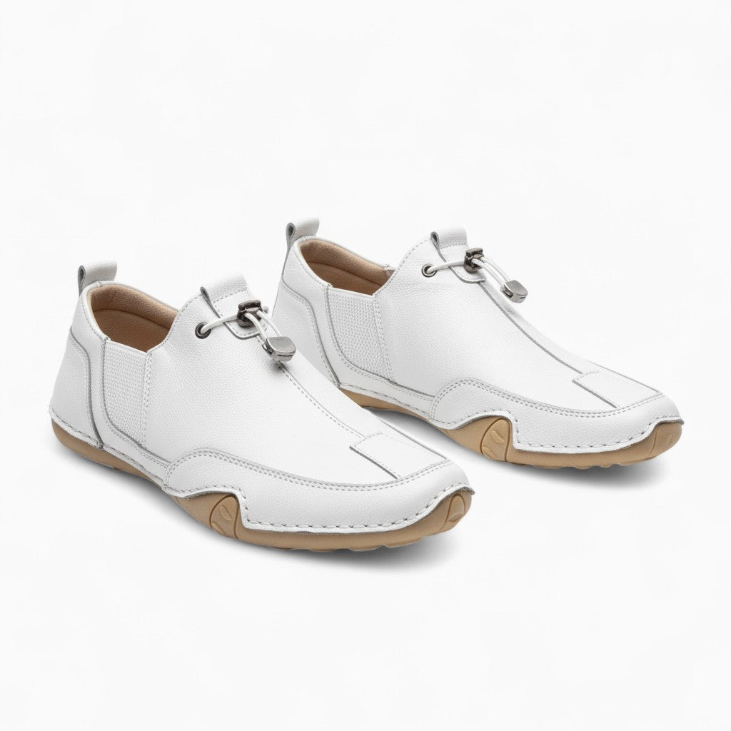 LORENZO Genuine Leather Boat Shoes