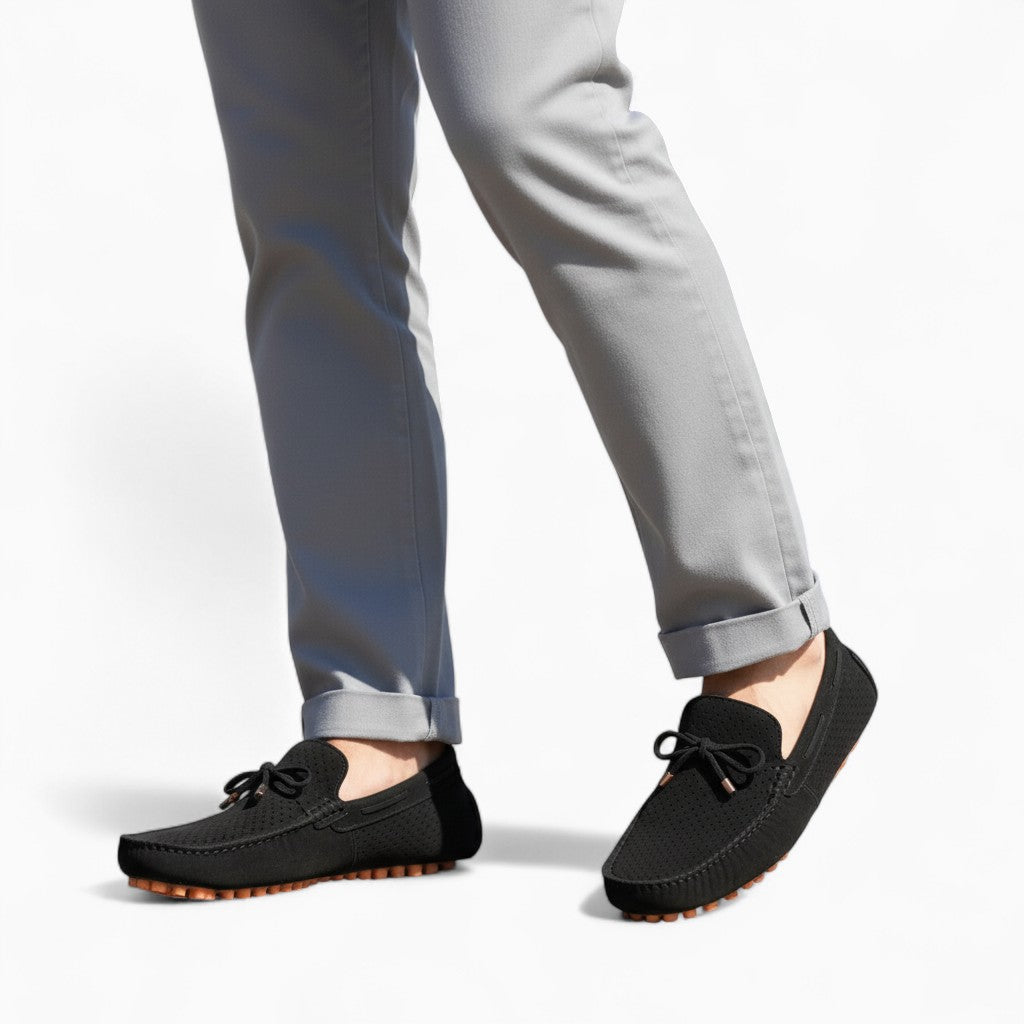 GIANNI  Leather Breathable Moccasins