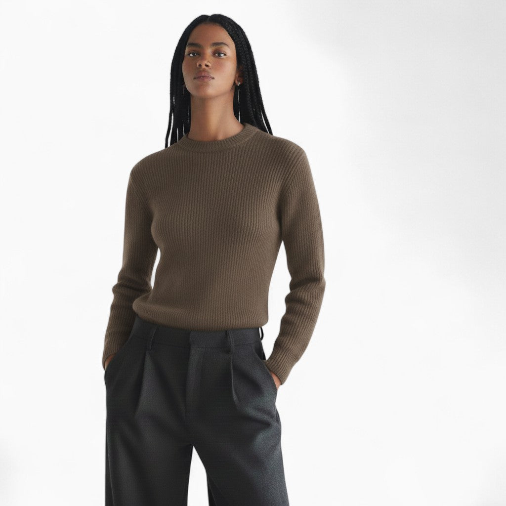 MIA Soft Cashmere Mock Neck Sweater