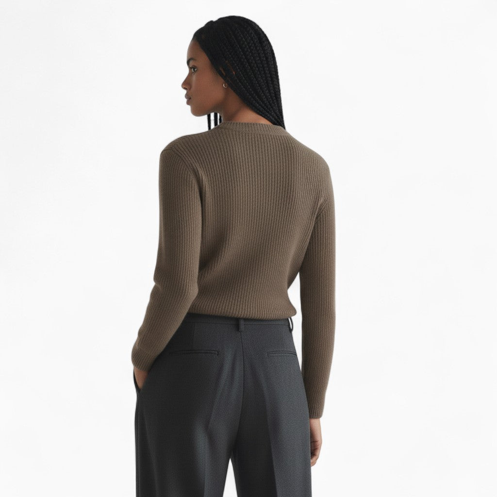 MIA Soft Cashmere Mock Neck Sweater