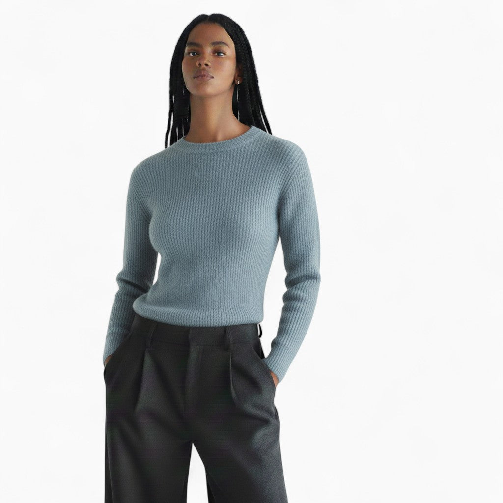 MIA Soft Cashmere Mock Neck Sweater