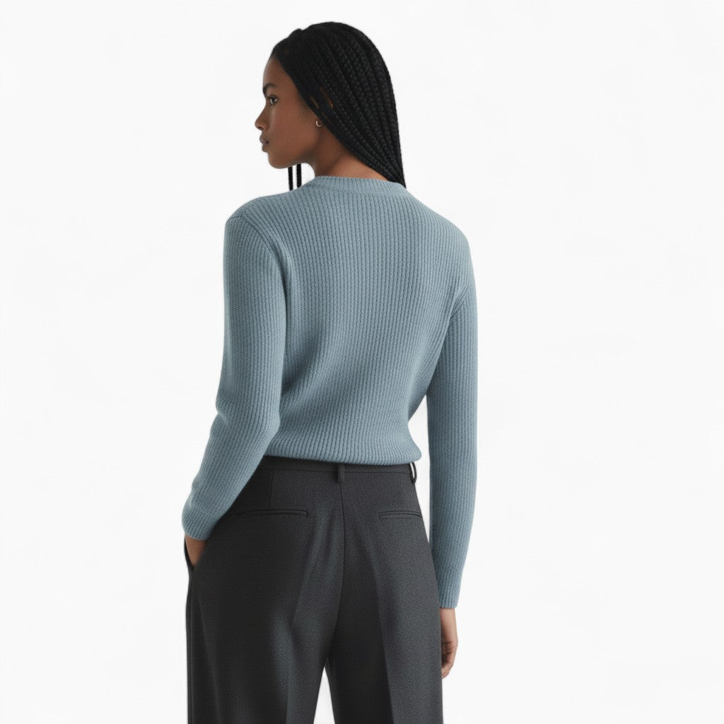 MIA Soft Cashmere Mock Neck Sweater