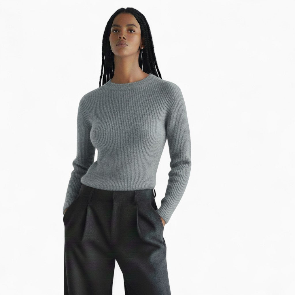 MIA Soft Cashmere Mock Neck Sweater