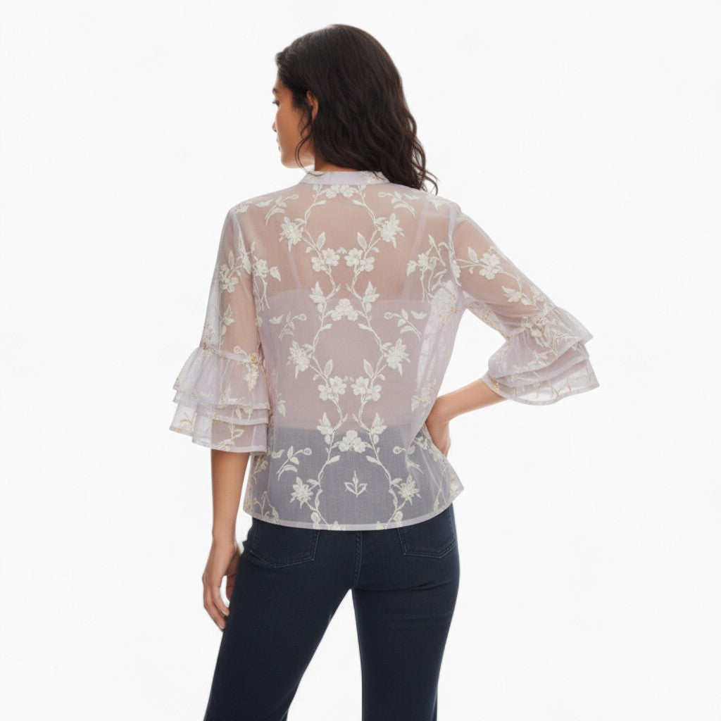 EMILY Floral Loose Blouse