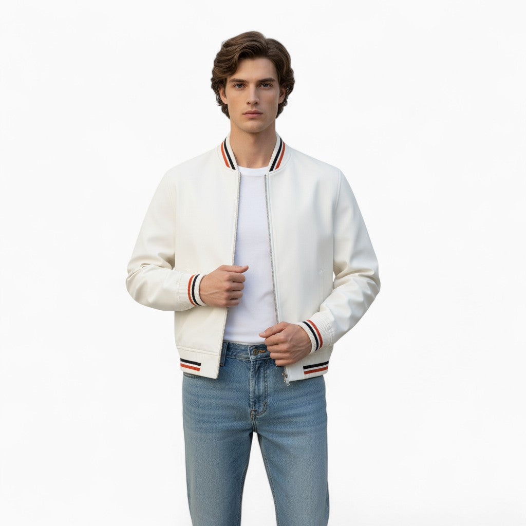 JULES Regular Fit Bomber Jacket