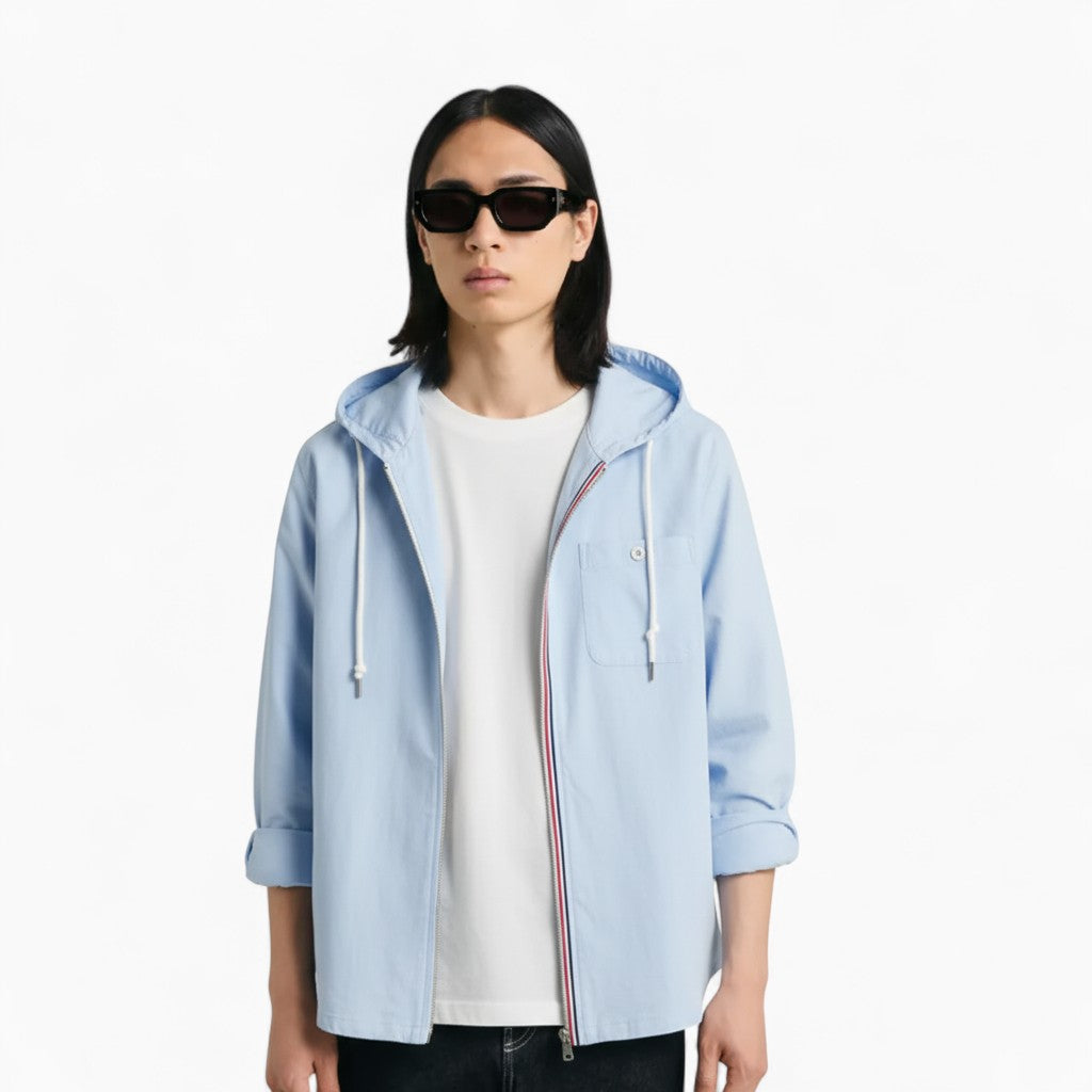 GASPARD Casual Zip-up Shirt