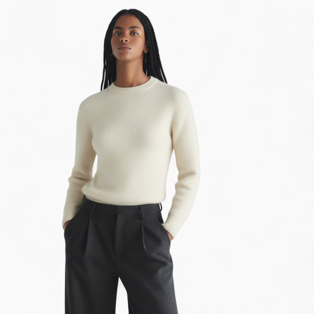 MIA Soft Cashmere Mock Neck Sweater