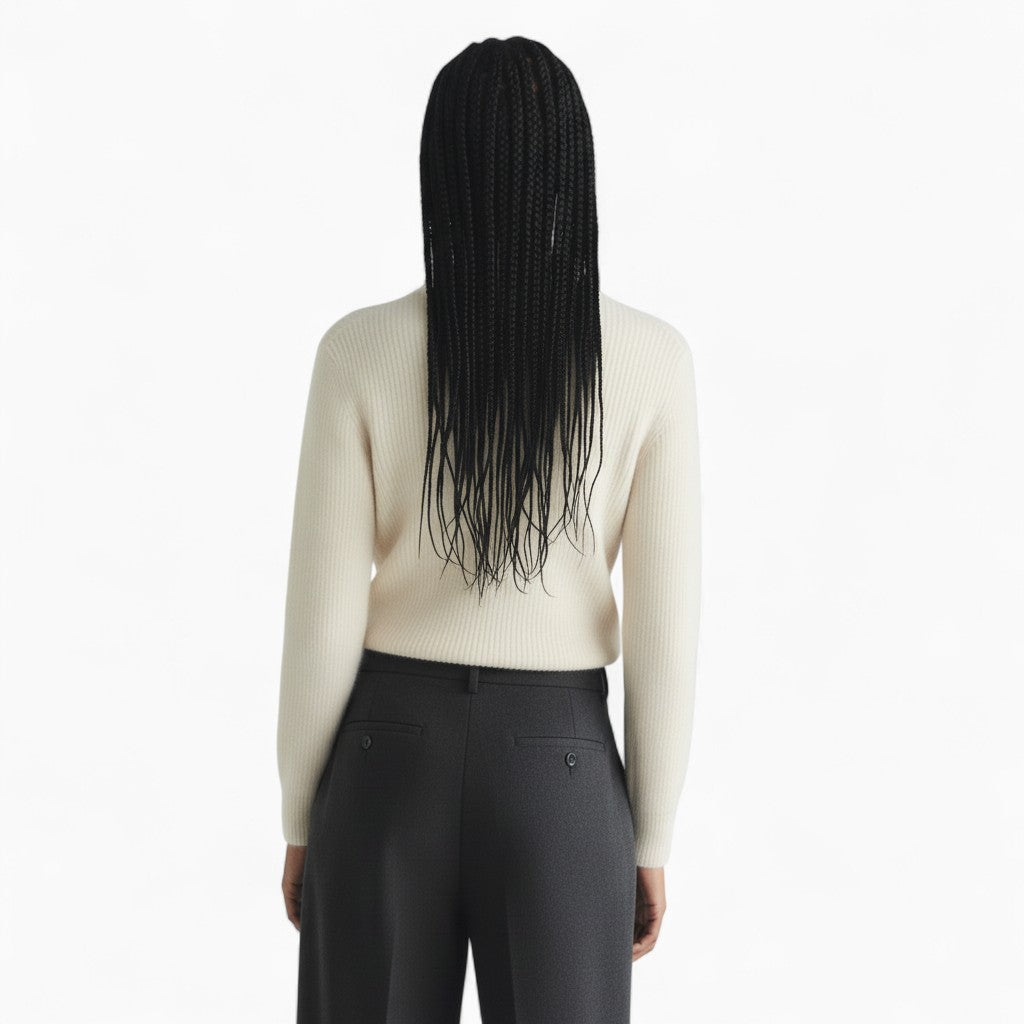 MIA Soft Cashmere Mock Neck Sweater